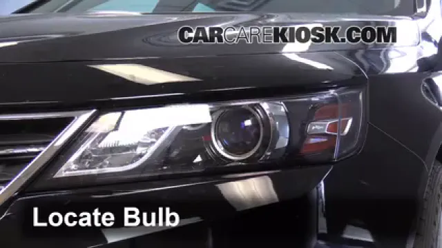 2014 Chevrolet Impala LT 3.6L V6 FlexFuel Luces Luz de estacionamiento (reemplazar foco)